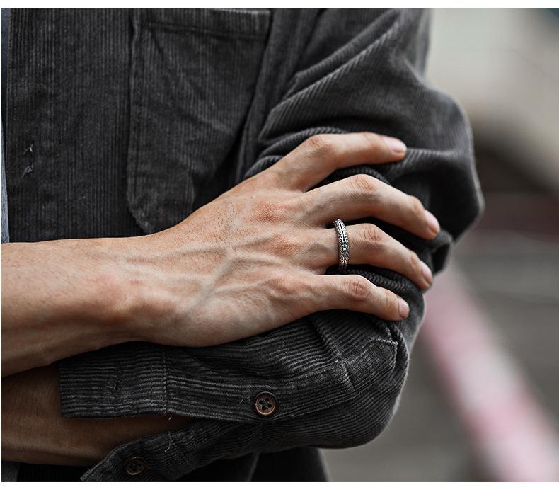 Astronomical Sphere Ball Deformation Ring Cosmic Finger Ring Lover Gifts, Alloy Rings