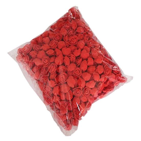 500шт ПЭ пена голова розы искусственный цветок для DIY медведь кукла свадебный дом декор