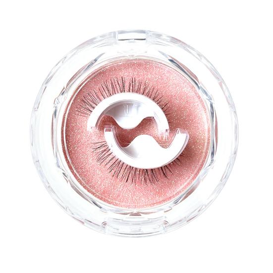 1 пара самоклеящихся накладных ресниц многоразового использования, естественный вид, тонкие, пушистые, синтетические накладные ресницы ручной работы, полоски, женские инструменты для макияжа глаз