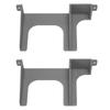 2pcs 2.5in Hard Drive Bracket HDD SSD 3D Printed Bracket for PS2 SCPH 30000 SCPH 50000 Console Silver Gray
