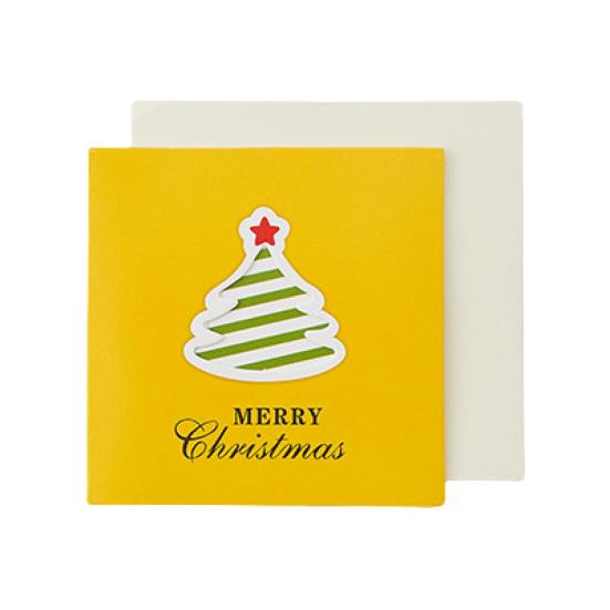 Поздравительная открытка Модная красочная легкая рождественская открытка Экологичная инновационная рождественская открытка Рождественская открытка для подарков