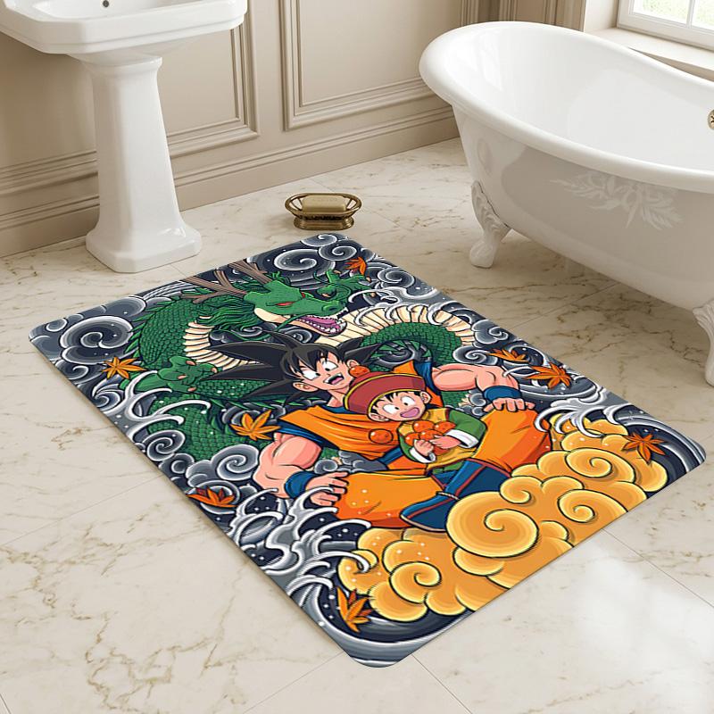 Dragon Ball Living Room Nonslip Area Rug Soft Carpet For Bedroom Game Playroom Sofa Office Home Decor Doormat Christmas Gift C930200