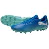 Puma Future 7 Play Comfortable Versatile Mg (Rubber Short Studs) Breathable Soccer Shoes Men Soccer Shoes Blue White 107941-01