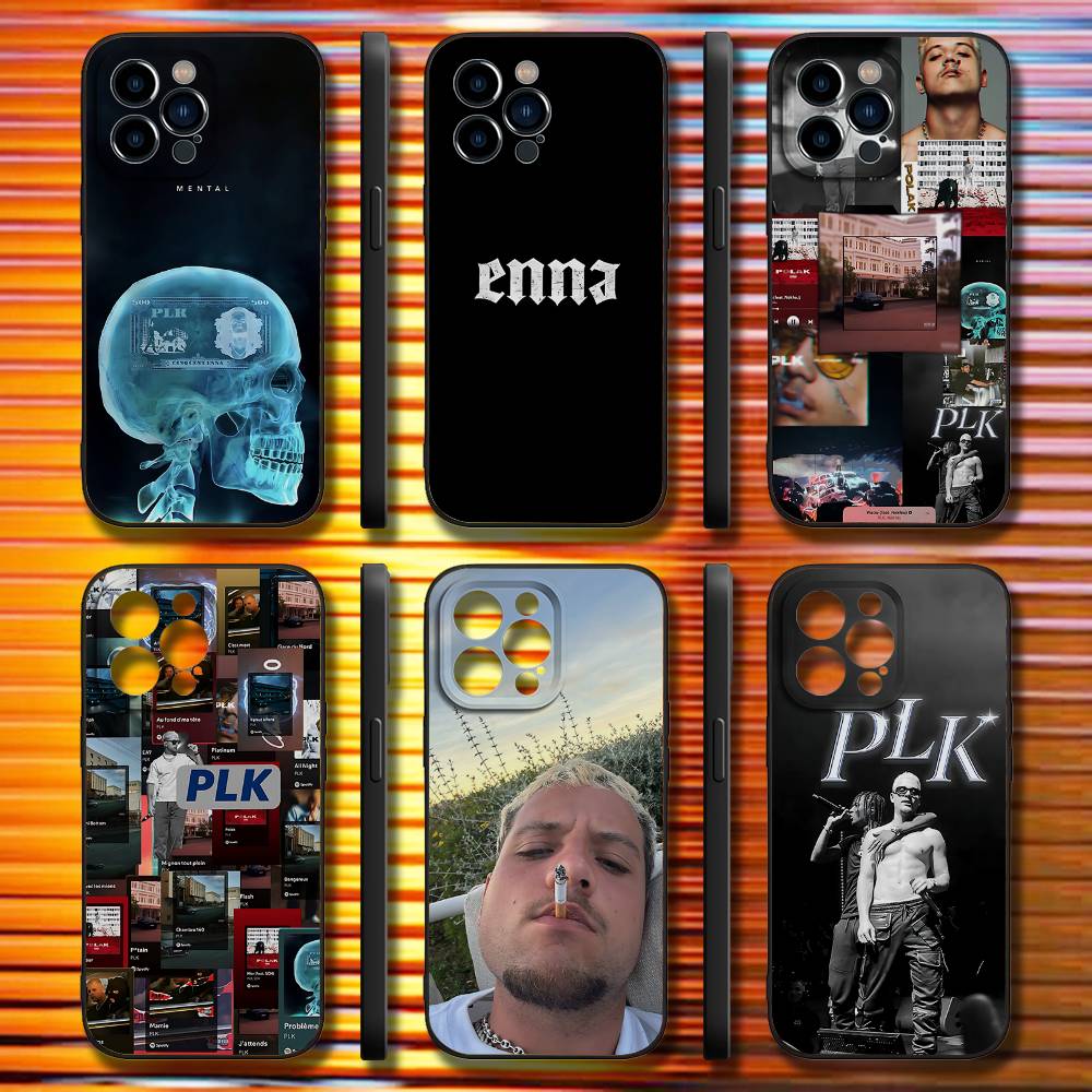 Чехол для телефона с изображением рэпера PLK Chambre 140 Для iPhone 17,16,15,14,13,12,11,Pro,Max,Plus,X,XS,SE4,E,Mini,Мягкий черный чехол