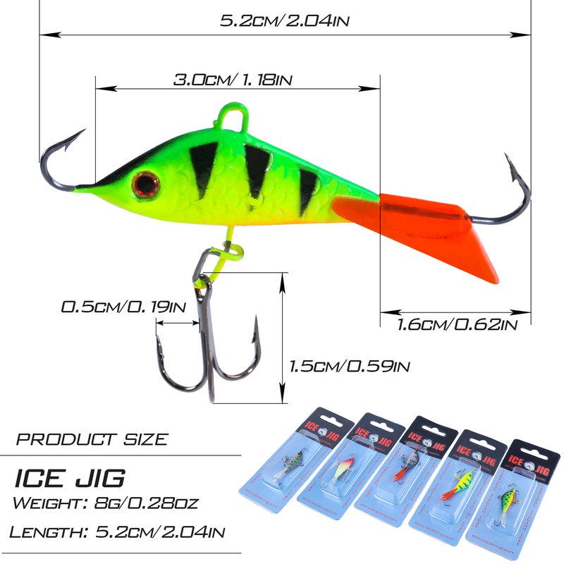 Рыболовные приманки металлические зимние виды спорта на открытом воздухе снасти для зимней рыбалки рыболовные приманки для энтузиастов рыбалки