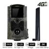 Outdoor 2k Live Show App Trail Camera Cloud Service 4g 30mp Night Vision Wild Hunting Cameras Night Vision Potraps Game Cam