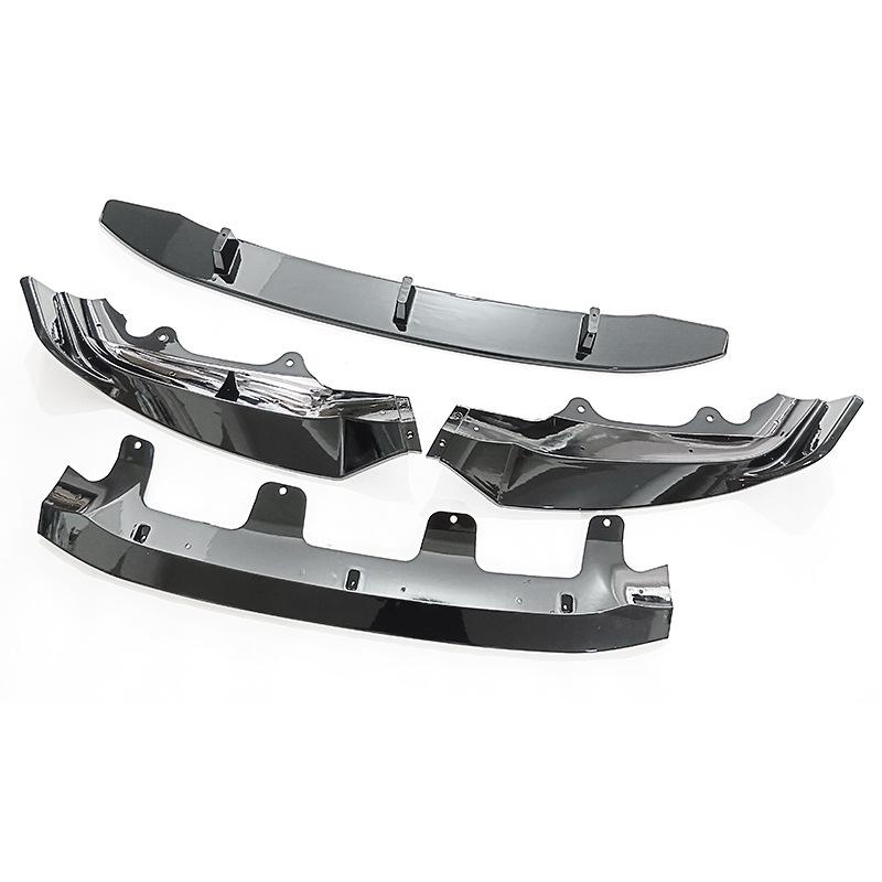 Front Bumper Lip Spoiler Splitter Diffuser For BMW X5 F15 2014-2019 Glossy Black Front Bumper Lip Body Kit Car Accessories