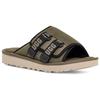 Новые стильные сандалии UGG Goldencoast Strap Slide мужские, цвет мох, 1142730-MSG