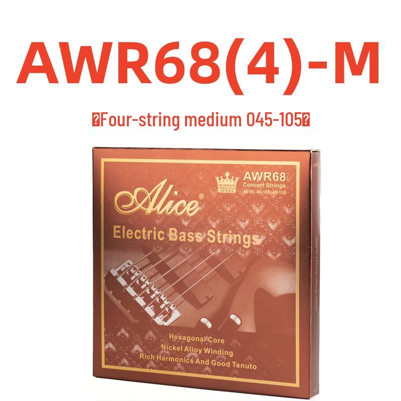 Комплект струн для электробас-гитары Alice AWR68, для 4/5 струн