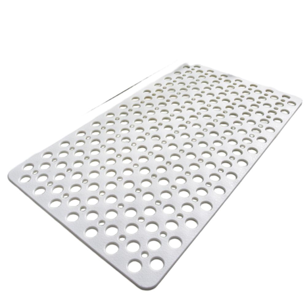 Eco Friendly Suction Cup Bath Mat Quick Drain Round Hole Bath Mat Foot Mat Bath Rug  Bathroom