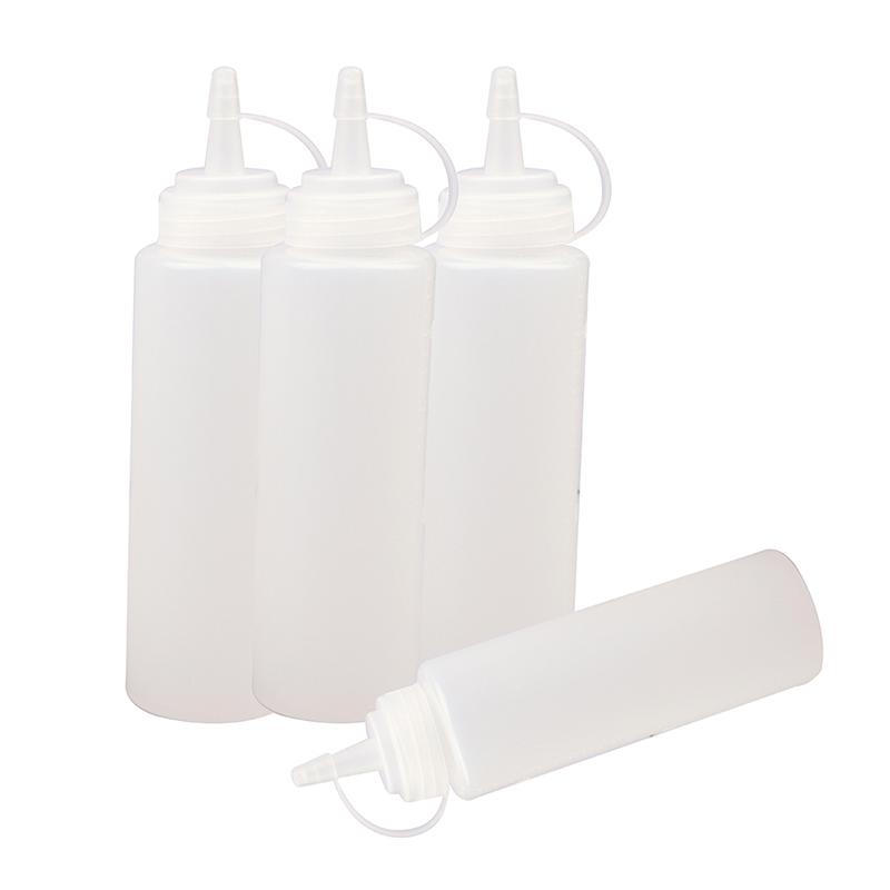 4 шт. Бутылки для соуса с дозатором, салатные, кетчуп, соусник
