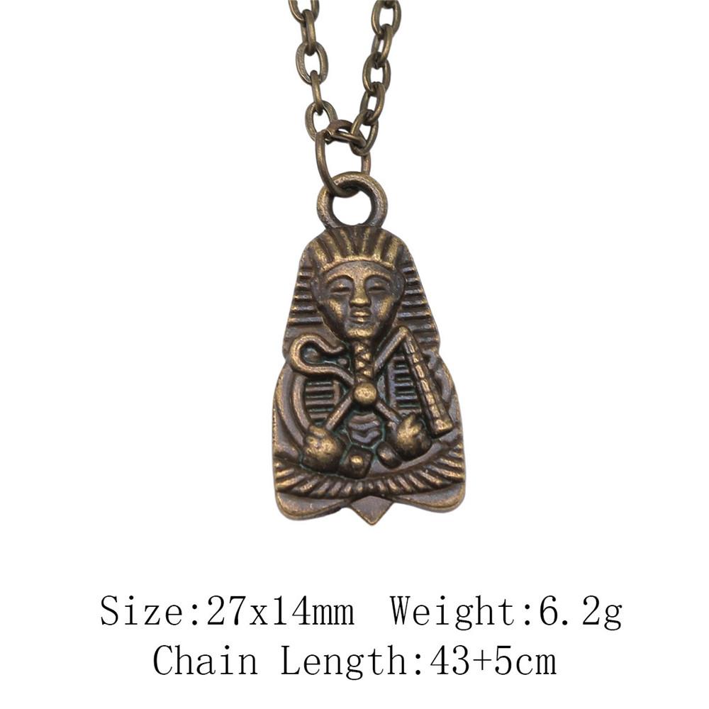 Новые поступления Аниме ожерелье Главный Фараон ожерелье на шею 43 см цепь домашний сад ожерелье кулон