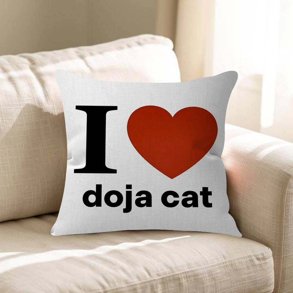 DDoja Cat Vie Cushion Cover Pillow Cover Decor Pillowcase Printed Cushion Case For Couch