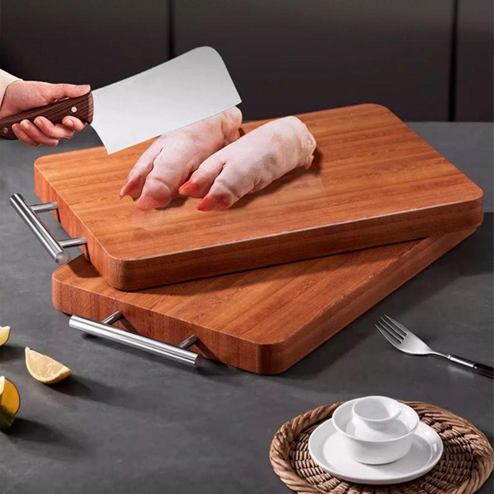 Вешалки из нержавеющей стали Деревянная разделочная доска Антибактериальная доска Приготовление готовой еды