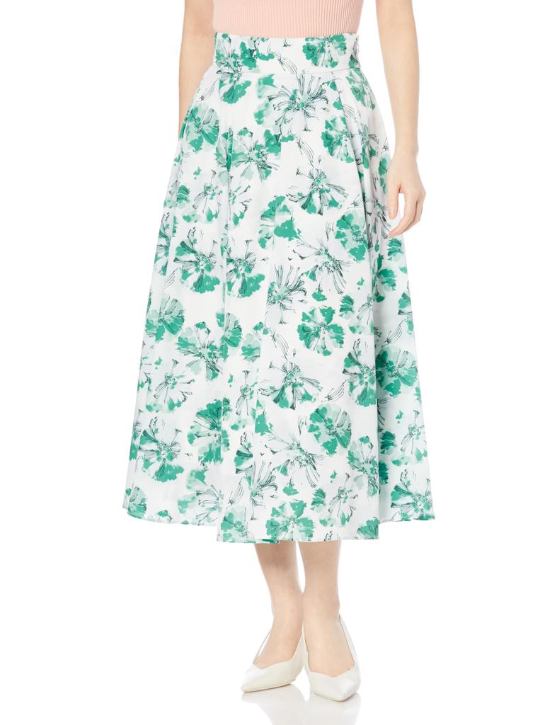 [JILL by JILL STUART] Art Paint Flower Skirt