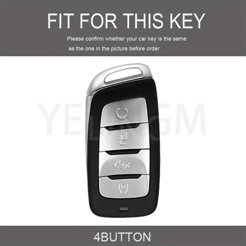 Чехол из ТПУ для ключа автомобиля, держатель-протектор для ключа-брелока для Changan CS85 CS35 Plus CS25 CS95 CS85 Coupe, защитная крышка для ключа