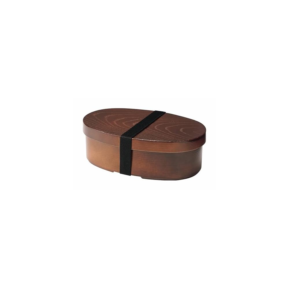 Kakusei Bento Box, Magewappa Style, Oval Shape, 500ml, Dishwasher Safe, Microwave Safe, Includes