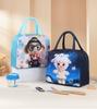Camping, picnic, outing ice bag, lunch bag for children, commuter small bag, new cartoon cute portable lunch box bag, insulated