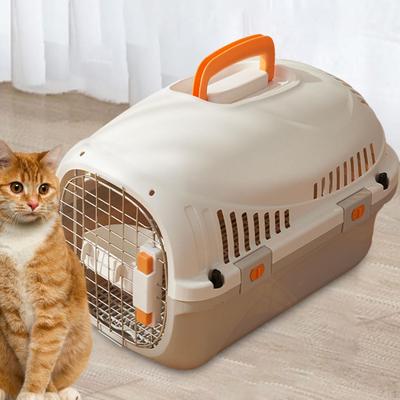 Авиационная коробка для кошек, клетка для собак, товары для щенков, товары для домашних животных, дышащая клетка-переноска для маленьких и средних размеров