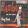 7inch Record PEREZ PRADO & HIS ORCHESTRA - El Mambo EP1009 VICTOR - Japan Latin Used
