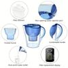 3.5L Pitcher Water Filters Filter Kettle Device Alkaline Activated Carbon Water Purifier and Timer Clean Non-toxic Filter Water