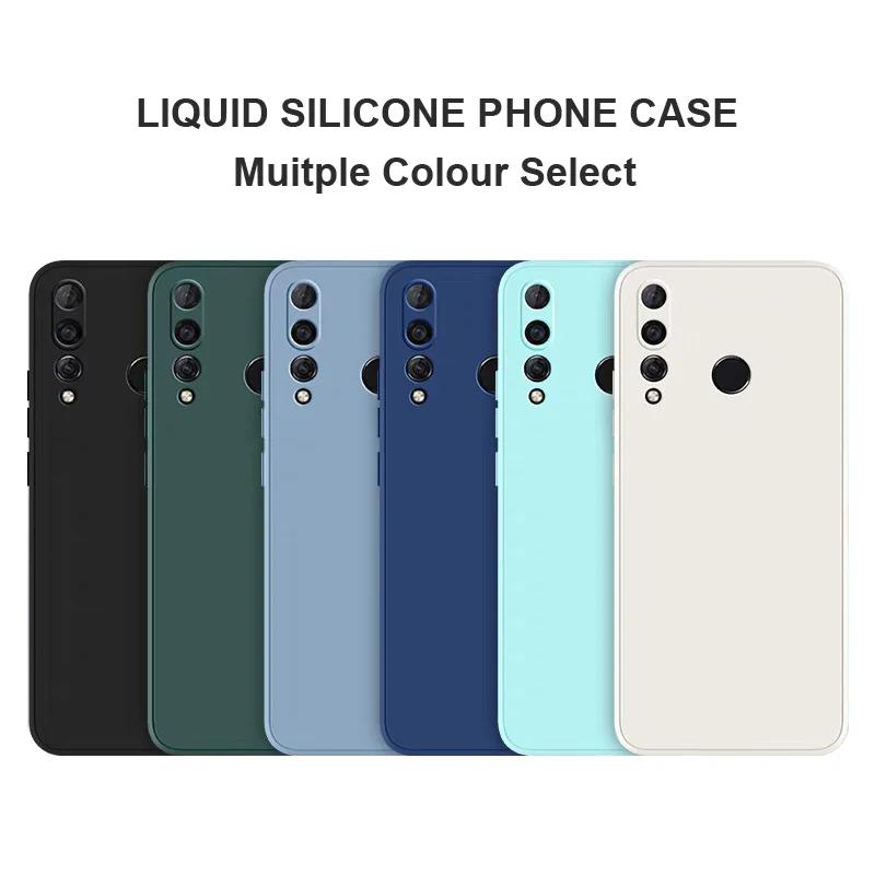 Чехлы для Huawei P50 P40 P30 P20 Lite Для Mate 20 30 40 Pro P smart Z Honor 8X Чехол Роскошный Оригинальный Жидкий Силиконовый Чехол для Телефона
