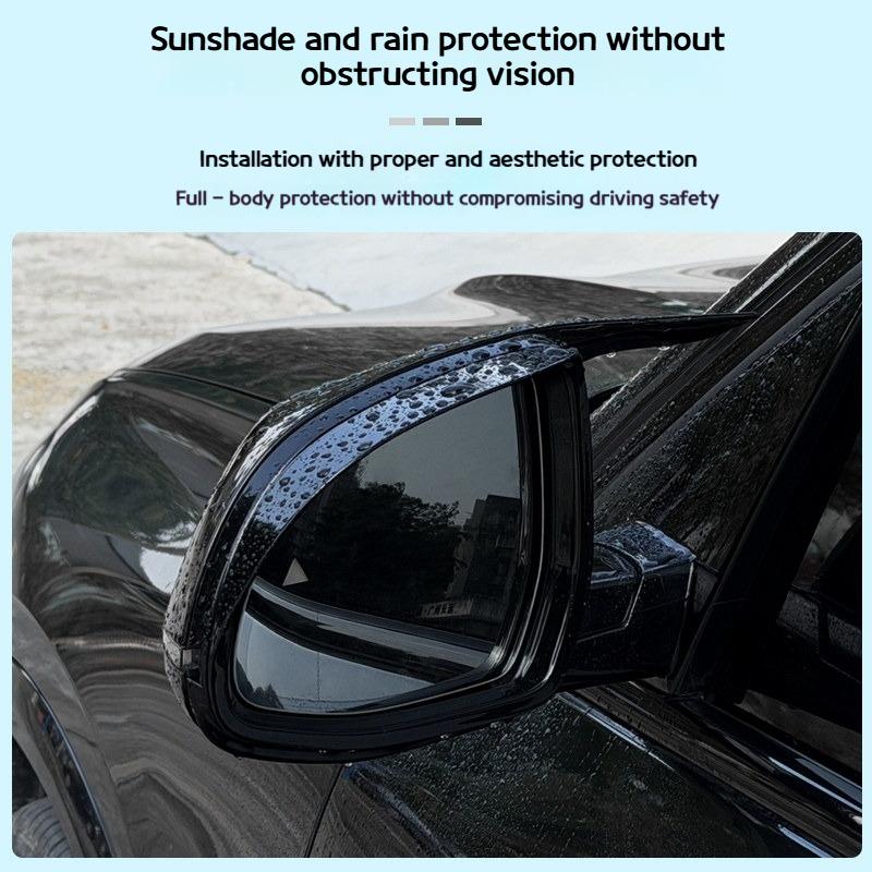 For BMW 5 4 3 seriesi5 i3 i4 G20 G60 X5X6X7 G50 G06 G07 2018-2026 Car Reverse mirror rain shield anti-glare accessory supplies