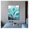 Настенная картина, картина на холсте, печать плакатов, настенные художественные фотографии, украшение для гостиной, цветок, большой лист, всплеск, абстрактная тема