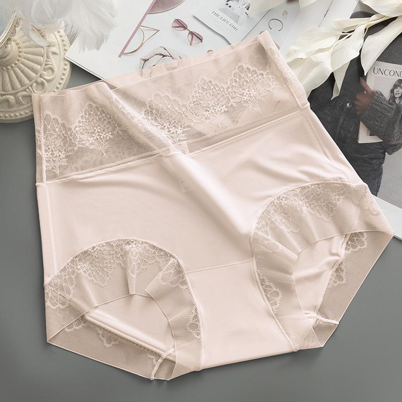 Women's Underwear High Waisted Triangles Panty Breathable Sexy Lace Comfort Hipster Panties