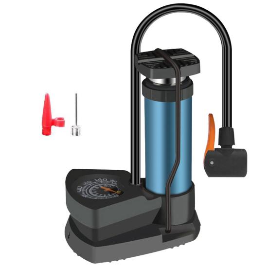 Мини-велосипедный напольный насос портативный 160PSI алюминиевый универсальный мини-велосипедный автомобильный ножной насос для шин автомобильные принадлежности