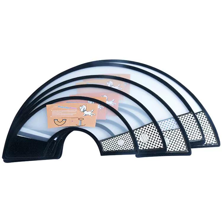 Елизаветинский воротник для питомца: Защитный щиток для головы для груминга и купания собак и кошек, против царапин и укусов.