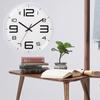 Cute Cartoon Wall Clock Luxury Modern Fashion Personality Art Mute 8 Inch Wall Clock Free Punch Simple Creative Art Atmosphere