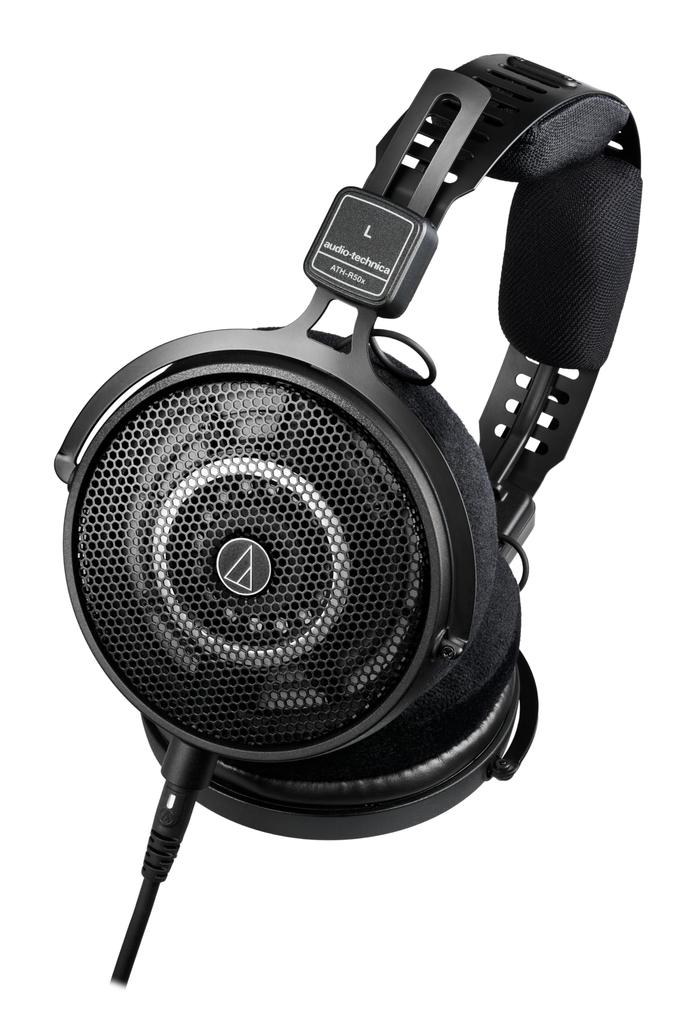 Audio-Technica ATH-R50x Open-Back Wired Monitor Headphones [For DTM, Mixing, Mastering, and Music Listening, with Detachable 3.0m1.2m Cable and