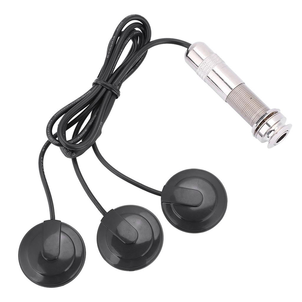 6,35 мм звукосниматель пьезоэлектрический преобразователь для акустической гитары укулеле мандолины инструменты