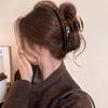 Элегантный большой зажим-коготь для волос для густых волос - Высококачественный корейский зажим-акула для прически