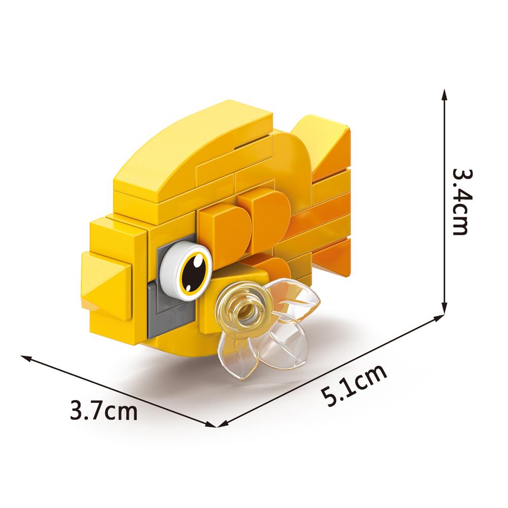 Мир Насекомых Животные Скорпион Богомол Муравьи Паук Птицы Морское Животное Строительные Блоки Игрушки Настольные Украшения Кирпичики Детский Подарок