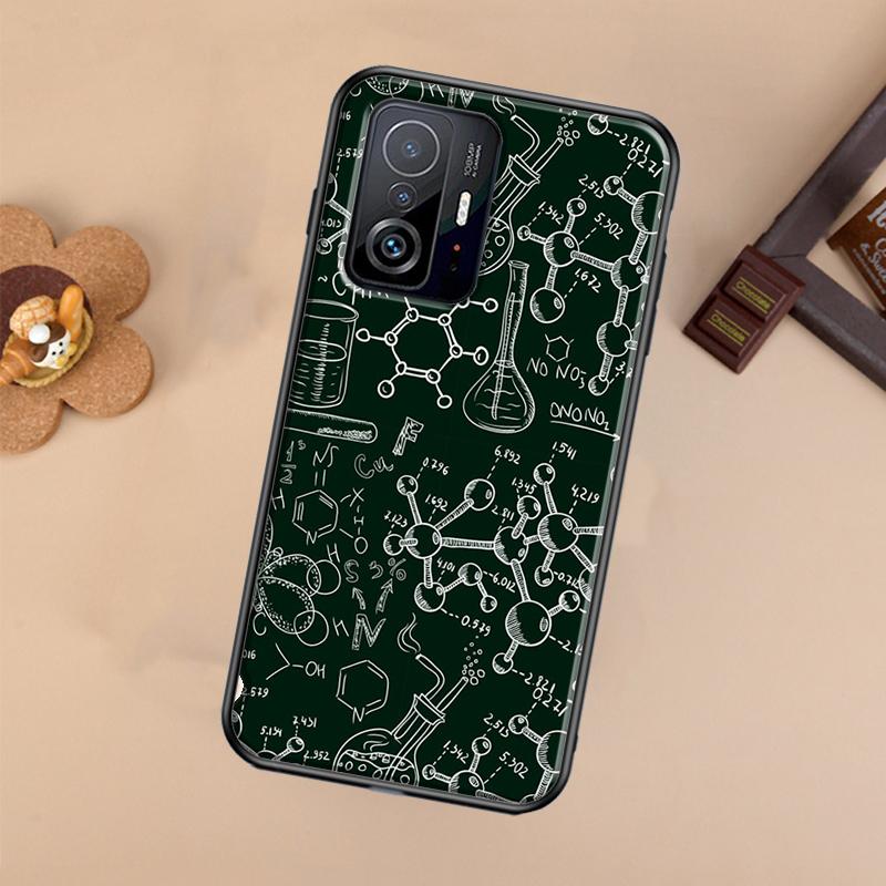 Vintage Seamless Chemistry Laboratory Case For Xiaomi 13 14 Ultra 11T 12T 13T 14T Pro POCO X7 Pro X3 X5 X6 F3 F5 F6 M6 Pro Cover