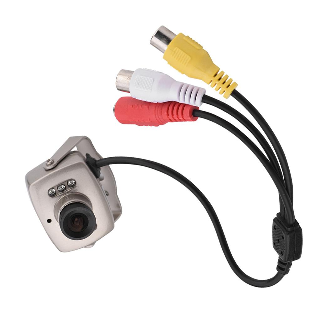 Мини 6LED проводная CMOS CCTV камера безопасности ночное видение цифровая видеокамера PAL