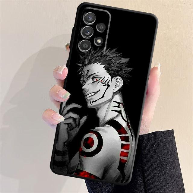 Чехол для телефона Jujutsu Kaisen Gojo Satoru Wolf для Samsung Galaxy A53 A32 A71 A31 A51 A23 A33 A52 A13 A21s A72 A22, силиконовый чехол