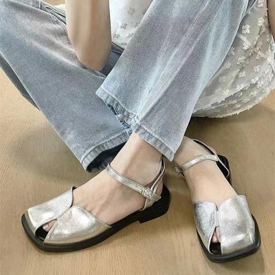 Сандалии на плоской подошве Повседневная пляжная обувь