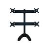Pied Pour 4 Écrans LCD NEWSTAR Tilt/Turn/Rotate Quad Desk Stand FPMA-D700DD4 - Noir - Taille D'écran : 19"-30"