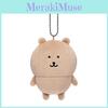 Chiikawa Plush Black Bear Expression Hanging Keychain Collectors Bag Ornament