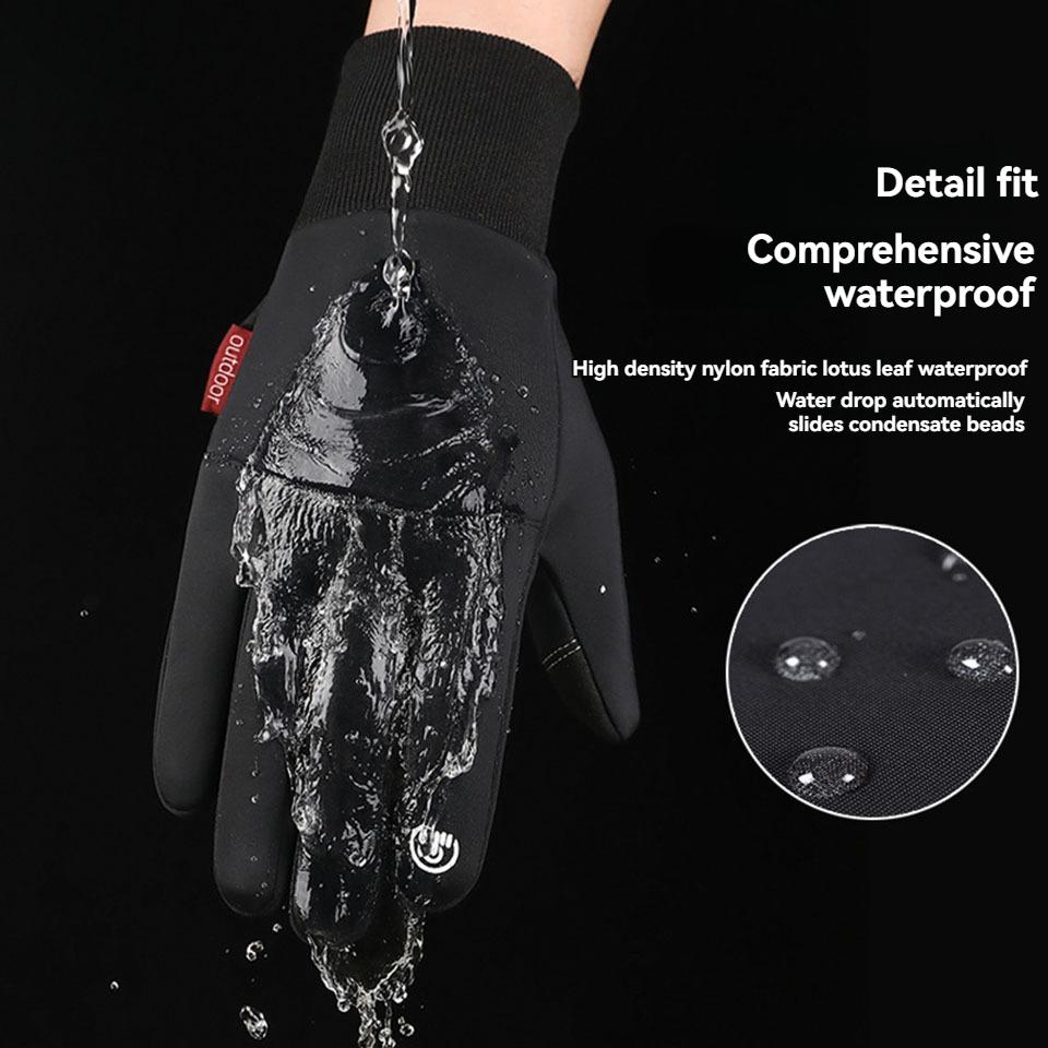 Loogdeel Warm Touch Screen Gym Fitness Full Finger Gloves For Men Women Sports Gloves Outdoor Sports Running Glove