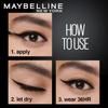 MAYBELLINE NEW YORK Подводка для глаз Line Tattoo High Impact Liner Black, матовый финиш, 1 г