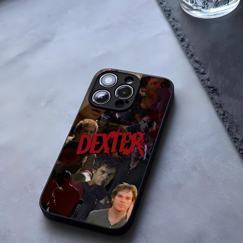 Чехол для телефона Декстер Морган Закаленное стекло Для IPhone 17 13 14 16 12 15 11 Pro Max Plus Mini X XR SE2020 Coque