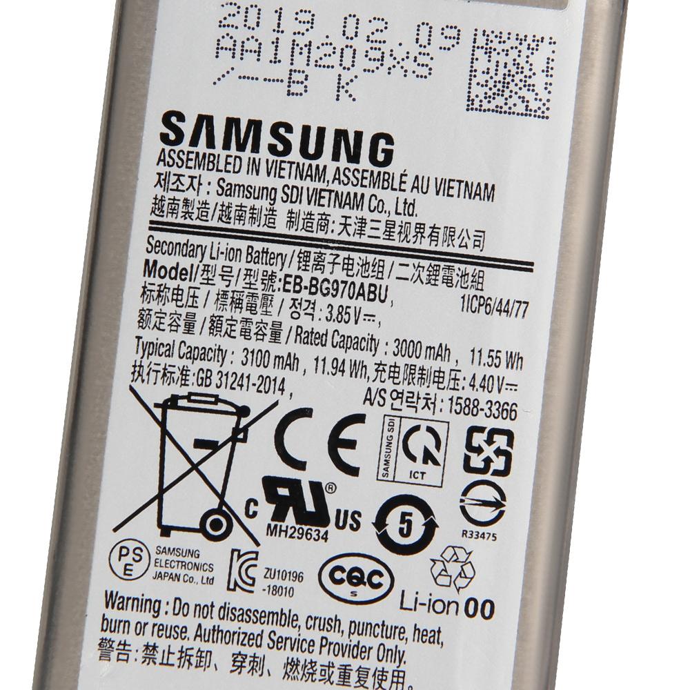 Original Replacement Battery EB-BG970ABU For Samsung Galaxy S10e S10E SM-G970F SM-G970U SM-G970N SM-G9700 3100mAh