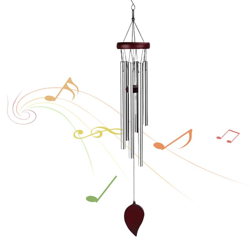 Auspicious Wind Chime,6Bell Pendant For Hanging,Used For Home Decoration.The Sound Is Clear And Elegant,Suitable For Both Indoor