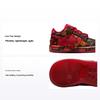 Волшебник страны Оз x Dunk Low SB TD Поле маков Детские кроссовки Красный Varsity-Red Университетский золотой FZ1237-600
