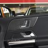 Для Mercedes Benz B Class W247-настоящее углеродное волокно, декоративная наклейка на панель передней двери автомобиля, салон автомобиля