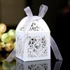 Свадебная коробка-сердце цвета слоновой кости для конфет и шоколада